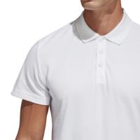 Рубашка поло Essentials Base, белая, изображение 3