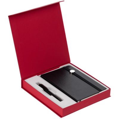 Коробка Arbor под ежедневник и ручку, красная, изображение 2