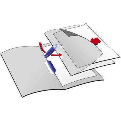 Папка Swingclip, с красным клипом, изображение 5