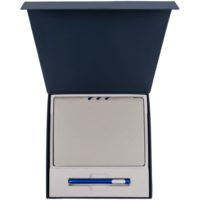 Коробка Memoria под ежедневник и ручку, синяя, изображение 2