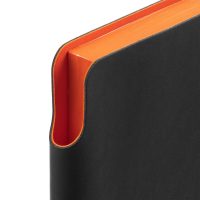 Ежедневник Flexpen Black, недатированный, черный с оранжевым, изображение 2