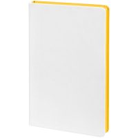 Ежедневник Duplex, недатированный, белый с желтым, изображение 2