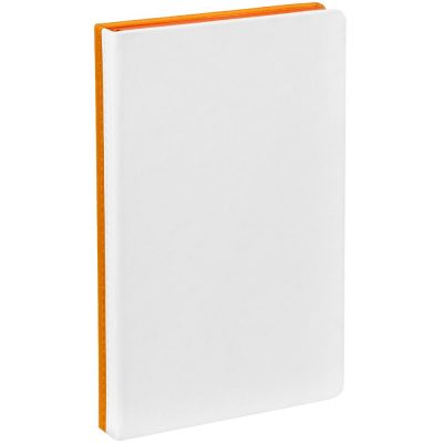 Ежедневник Duplex, недатированный, белый с оранжевым, изображение 1