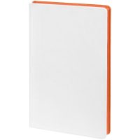 Ежедневник Duplex, недатированный, белый с оранжевым, изображение 2