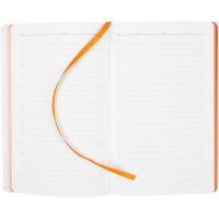 Ежедневник Duplex, недатированный, белый с оранжевым, изображение 4