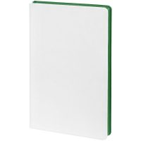 Ежедневник Duplex, недатированный, белый с зеленым, изображение 2
