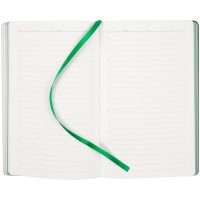 Ежедневник Duplex, недатированный, белый с зеленым, изображение 4