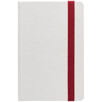 Блокнот Tex Mini, белый с красным, изображение 2