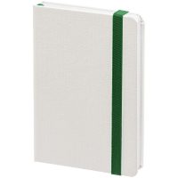 Блокнот Tex Mini, белый с зеленым, изображение 1