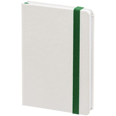 Блокнот Tex Mini, белый с зеленым, изображение 1