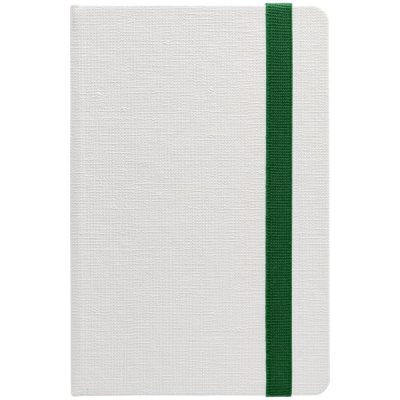 Блокнот Tex Mini, белый с зеленым, изображение 2