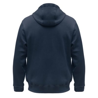 Толстовка мужская Hooded Full Zip темно-синяя, изображение 3
