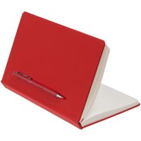 Ежедневник Magnet Shall с ручкой, красный, изображение 3