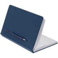 Ежедневник Magnet Shall с ручкой, синий, изображение 3