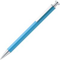 Ежедневник Magnet с ручкой, черный с голубым, изображение 8