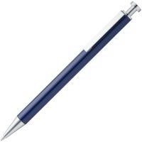 Ежедневник Magnet с ручкой, черный с синим, изображение 8