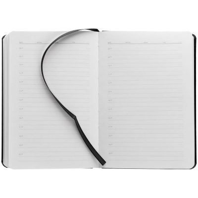 Ежедневник Replica Mini, недатированный, черный, изображение 5