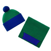 Шапка Snappy, зеленая с синим, изображение 4