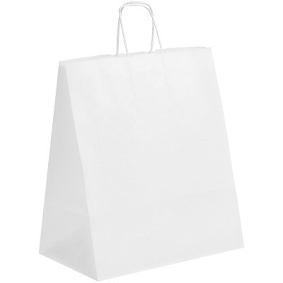 Пакет бумажный Willy, большой, белый, изображение 1