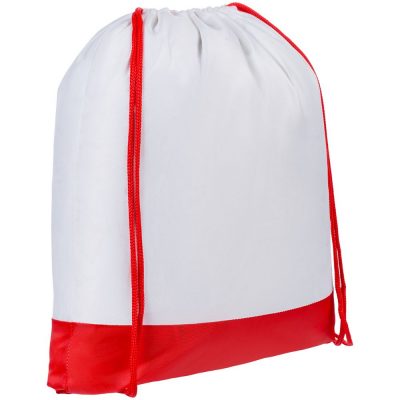 Рюкзак детский Classna, белый с красным, изображение 1