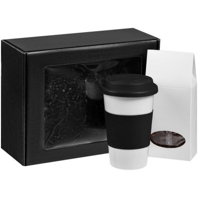 Набор «Чайная пауза», черный с белым, изображение 1
