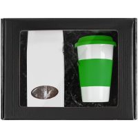 Набор «Чайная пауза», зеленый с белым, изображение 2