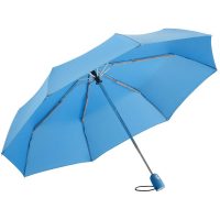 Зонт складной AOC, голубой, изображение 2