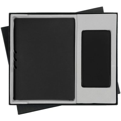 Коробка Overlap под ежедневник и аккумулятор, черная, изображение 3