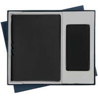 Коробка Overlap под ежедневник и аккумулятор, синяя, изображение 3