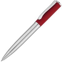 Ручка шариковая Banzai Soft Touch, красная, изображение 2