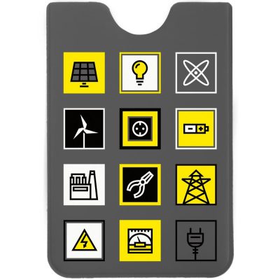 Чехол для карточки Industry, энергетика, изображение 1