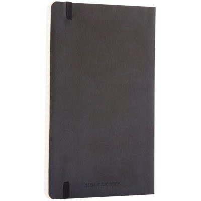 Записная книжка Moleskine Classic Soft Large, в линейку, черная, изображение 2