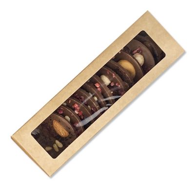 Шоколадные конфеты Mendiants, молочный шоколад, изображение 1