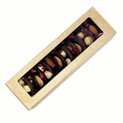 Шоколадные конфеты Mendiants, темный шоколад, изображение 2