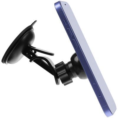 Магнитный держатель для смартфонов Winch, черный, изображение 5