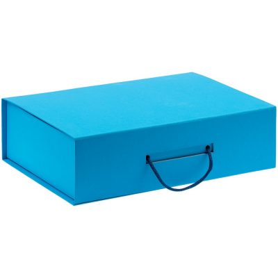 Коробка Case, подарочная, голубая, изображение 1