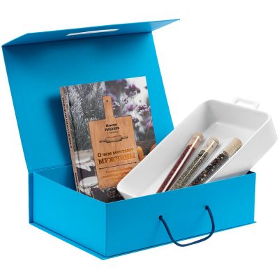 Коробка Case, подарочная, голубая, изображение 3