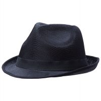 Шляпа Gentleman, черная с черной лентой, изображение 1