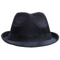Шляпа Gentleman, черная с черной лентой, изображение 2