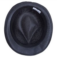Шляпа Gentleman, черная с черной лентой, изображение 4