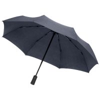 Складной зонт rainVestment, темно-синий меланж, изображение 1