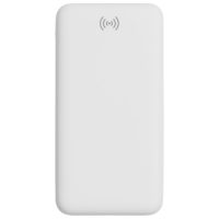 Aккумулятор Quick Charge Wireless 10000 мАч, белый, изображение 2