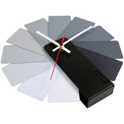 Часы настенные Transformer Clock. Black & Monochrome, изображение 4