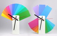 Часы настенные Transformer Clock. White & Multicolor, изображение 4