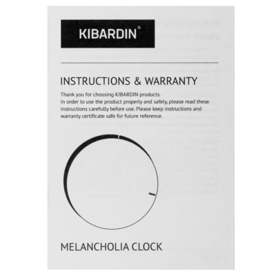 Часы настенные Melancholia Clock, белые, изображение 5