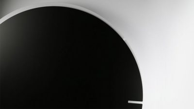 Часы настенные Melancholia Clock, черные, изображение 3
