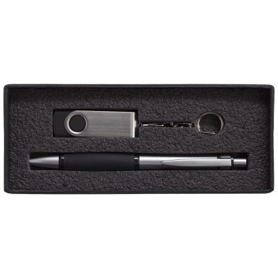 Набор Notes: ручка и флешка 8 Гб, черный, изображение 2