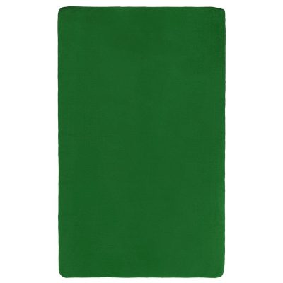 Флисовый плед Warm&Peace, зеленый, изображение 2