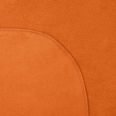 Флисовый плед Warm&Peace, оранжевый, изображение 3
