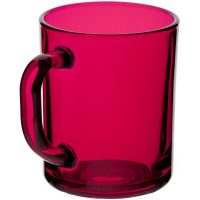 Кружка Enjoy, ярко-розовая (фуксия), изображение 2